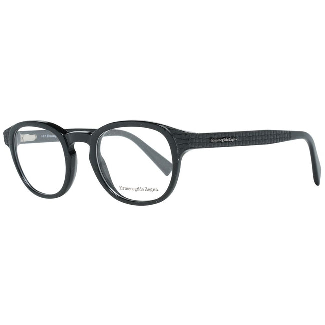 Ermenegildo Zegna Schwarze Kunststoffbrille (Gestell)