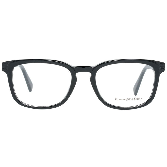 Ermenegildo Zegna Schwarze Kunststoffbrille (Gestell)