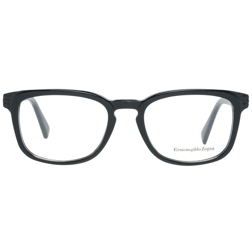 Ermenegildo Zegna Schwarze Kunststoffbrille (Gestell)