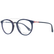 Police Blaue Brille aus Metall & Kunststoff (Fassung)