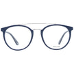Police Blaue Brille aus Metall & Kunststoff (Fassung)