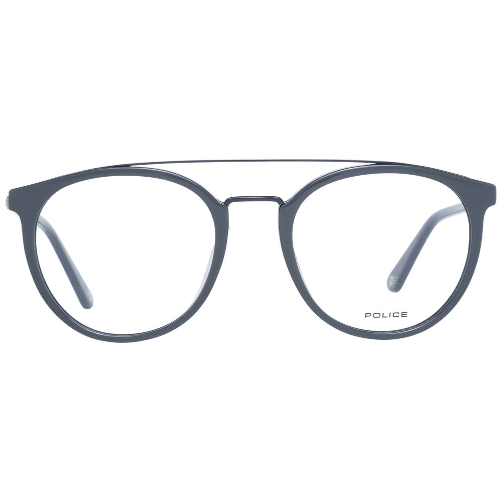Police Grau-Metallische & Kunststoff-Brille (Gestell)