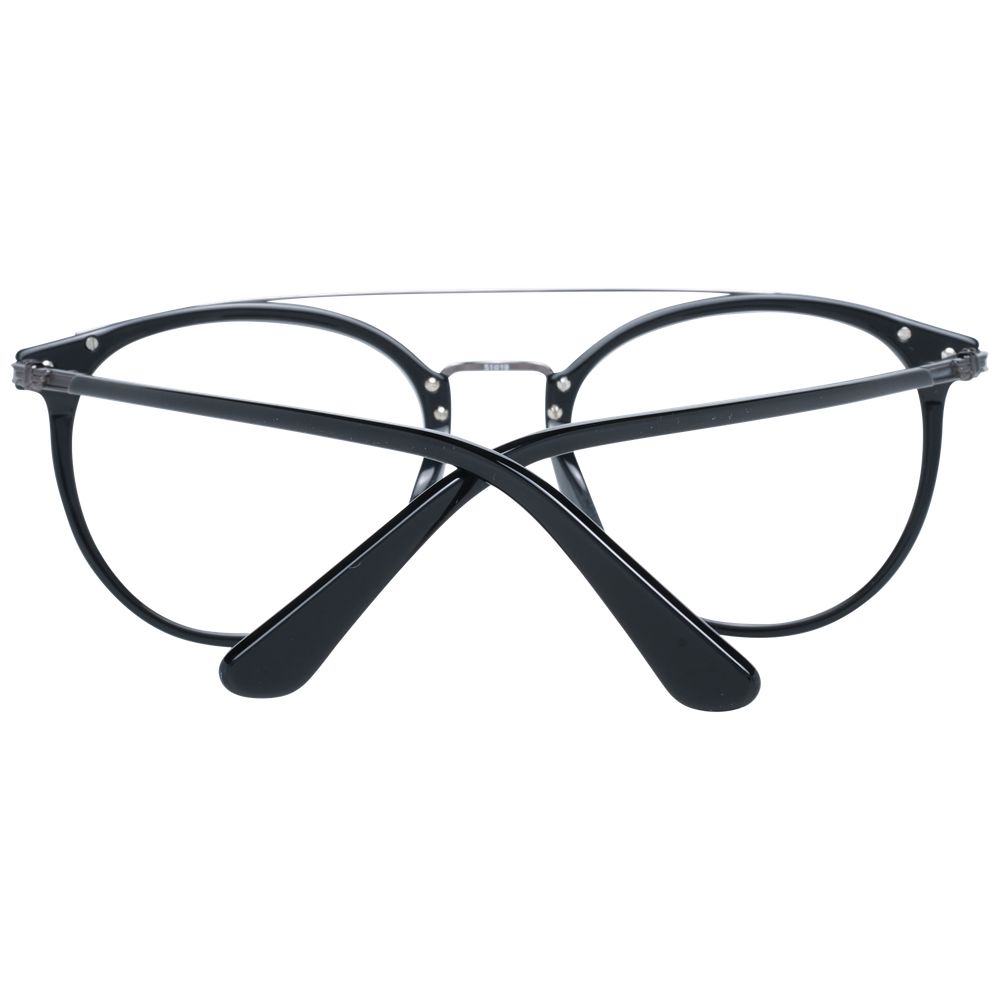 Police glasses in black metal & plastic (frame)