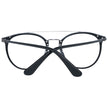 Police Brille aus schwarzem Metall & Kunststoff (Gestell)