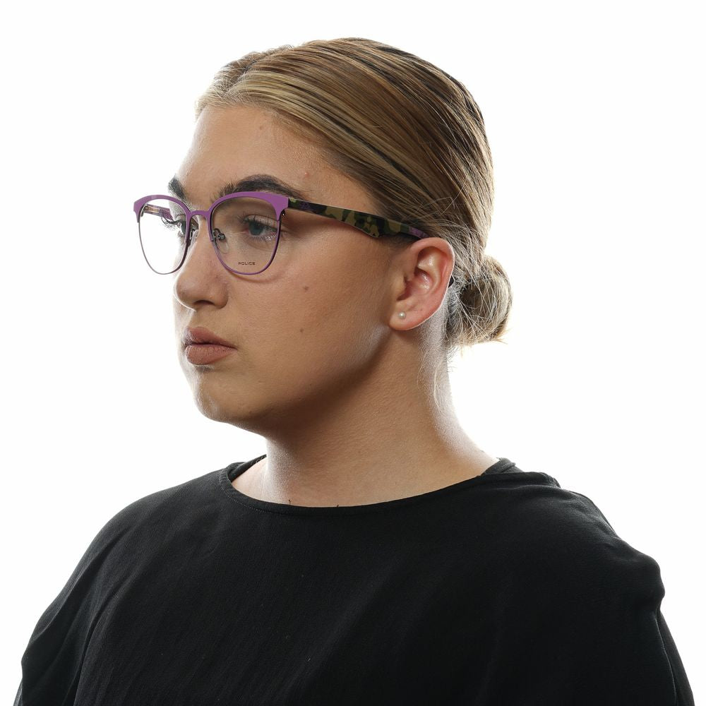 Police Multicolor Plastic Glasses (Frame)