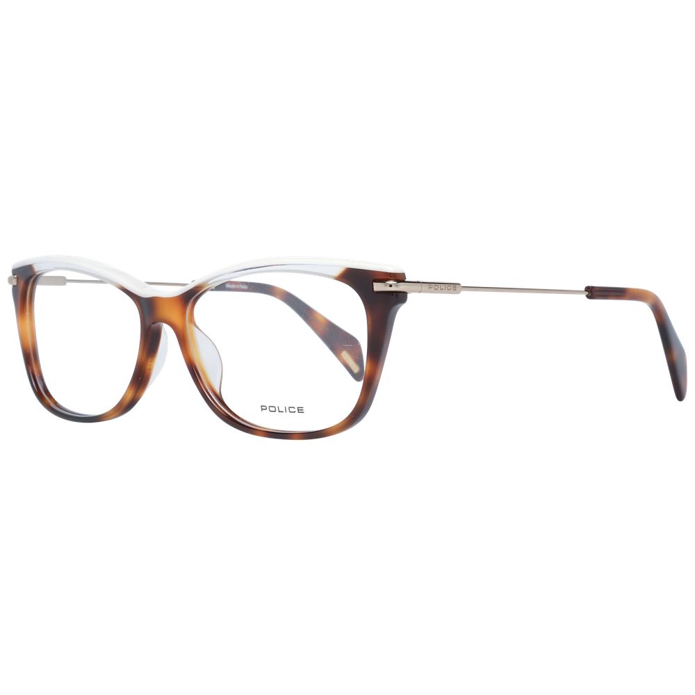 Police Braune Brille aus Metall & Kunststoff (Gestell)