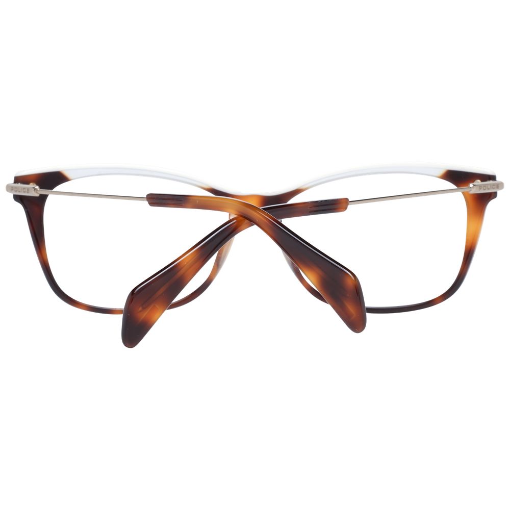 Police Braune Brille aus Metall & Kunststoff (Gestell)