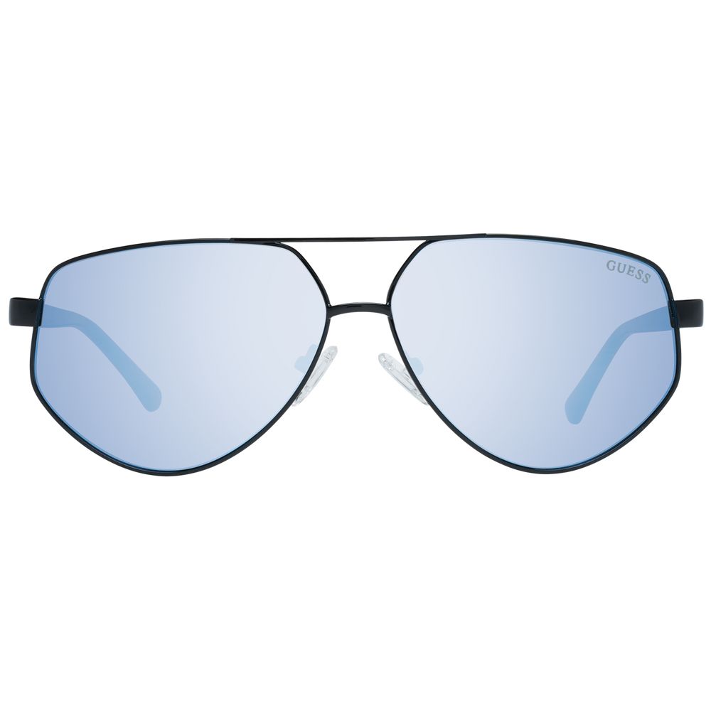 Guess Sonnenbrille aus schwarzem Metall & Kunststoff