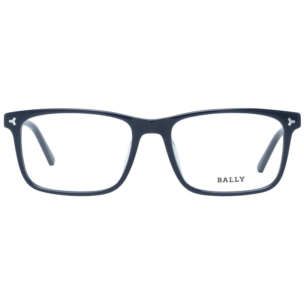 Bally Schwarze Kunststoffbrille (Gestell)