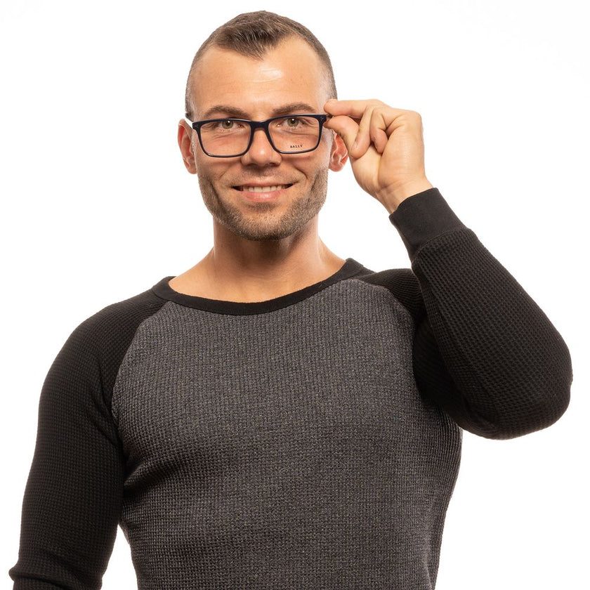 Bally Schwarze Kunststoffbrille (Gestell)
