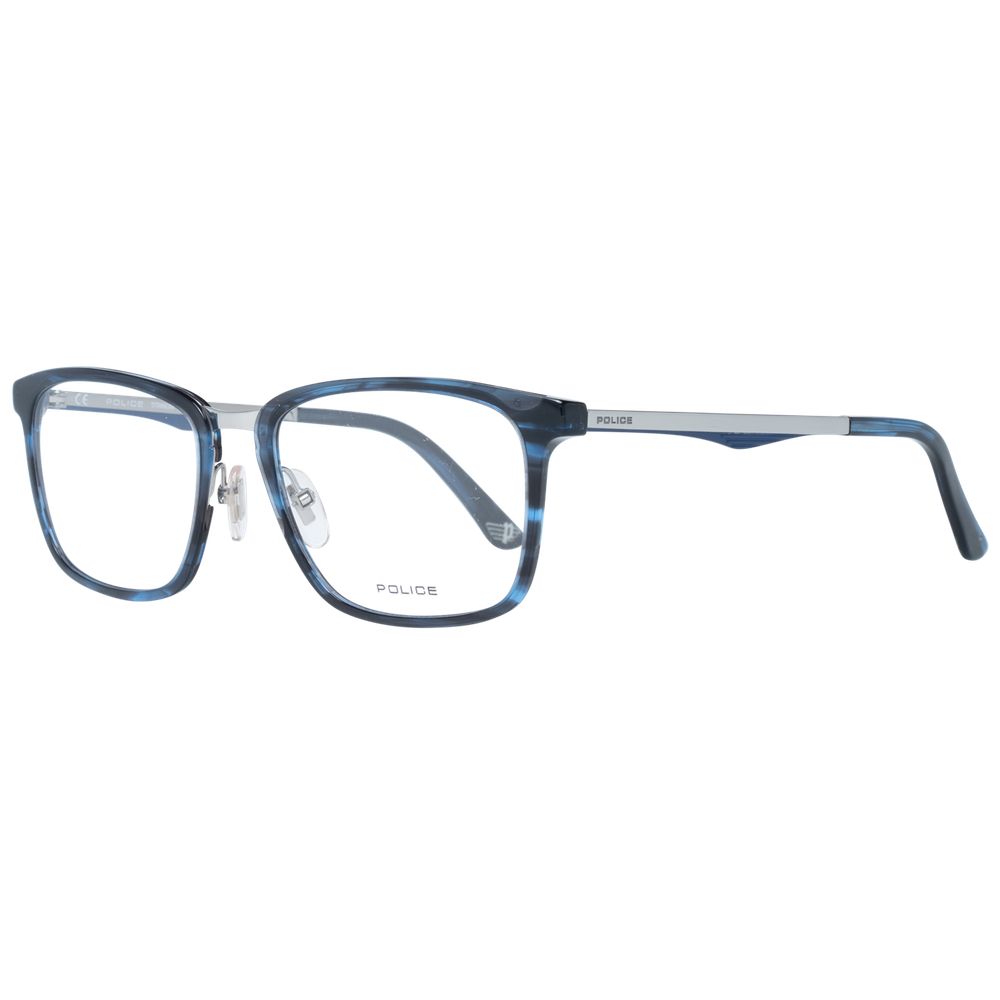 Police Blaue Kunststoffbrille (Gestell)