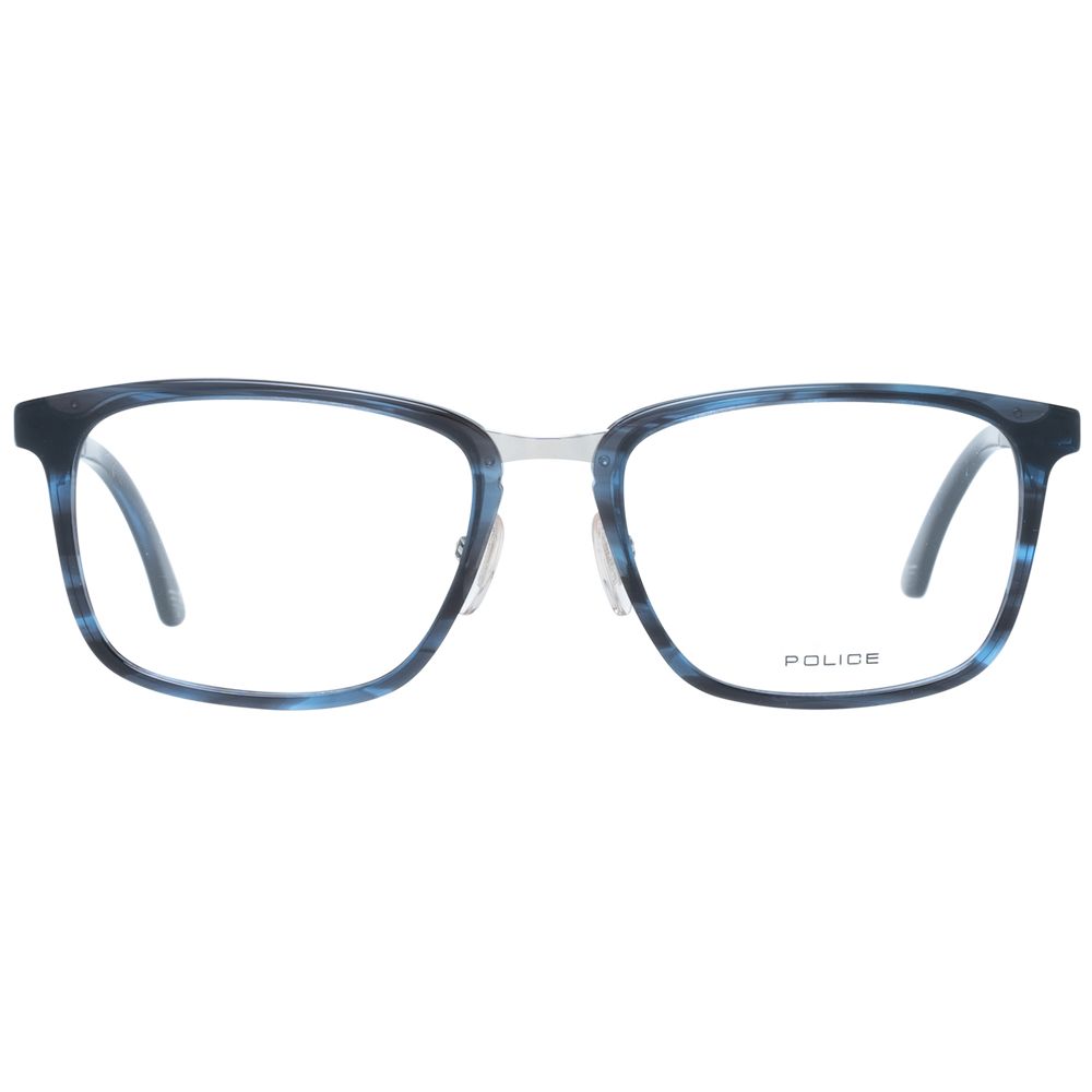 Police Blaue Kunststoffbrille (Gestell)