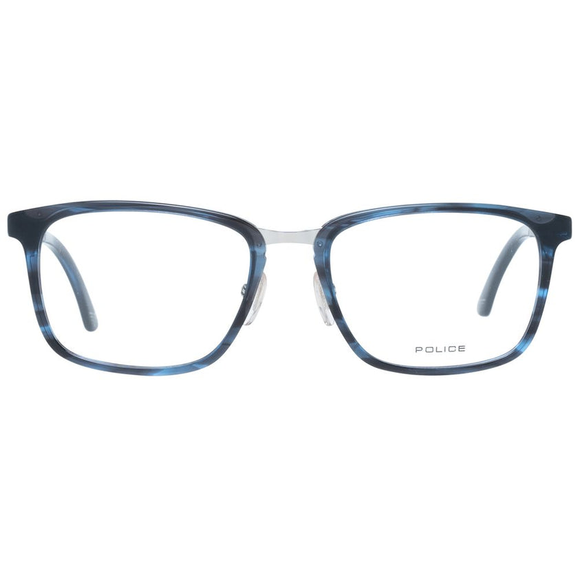 Police Blaue Kunststoffbrille (Gestell)