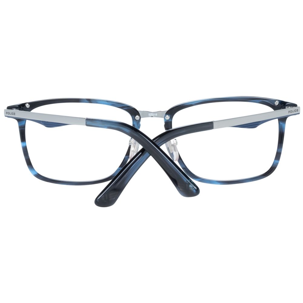 Police Blaue Kunststoffbrille (Gestell)