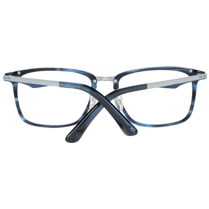 Police Blaue Kunststoffbrille (Gestell)