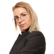 Tommy Hilfiger Brille aus schwarzem Metall und Kunststoff (Gestell)