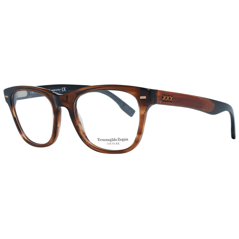 Ermenegildo Zegna Braune Kunststoffbrille (Fassung)
