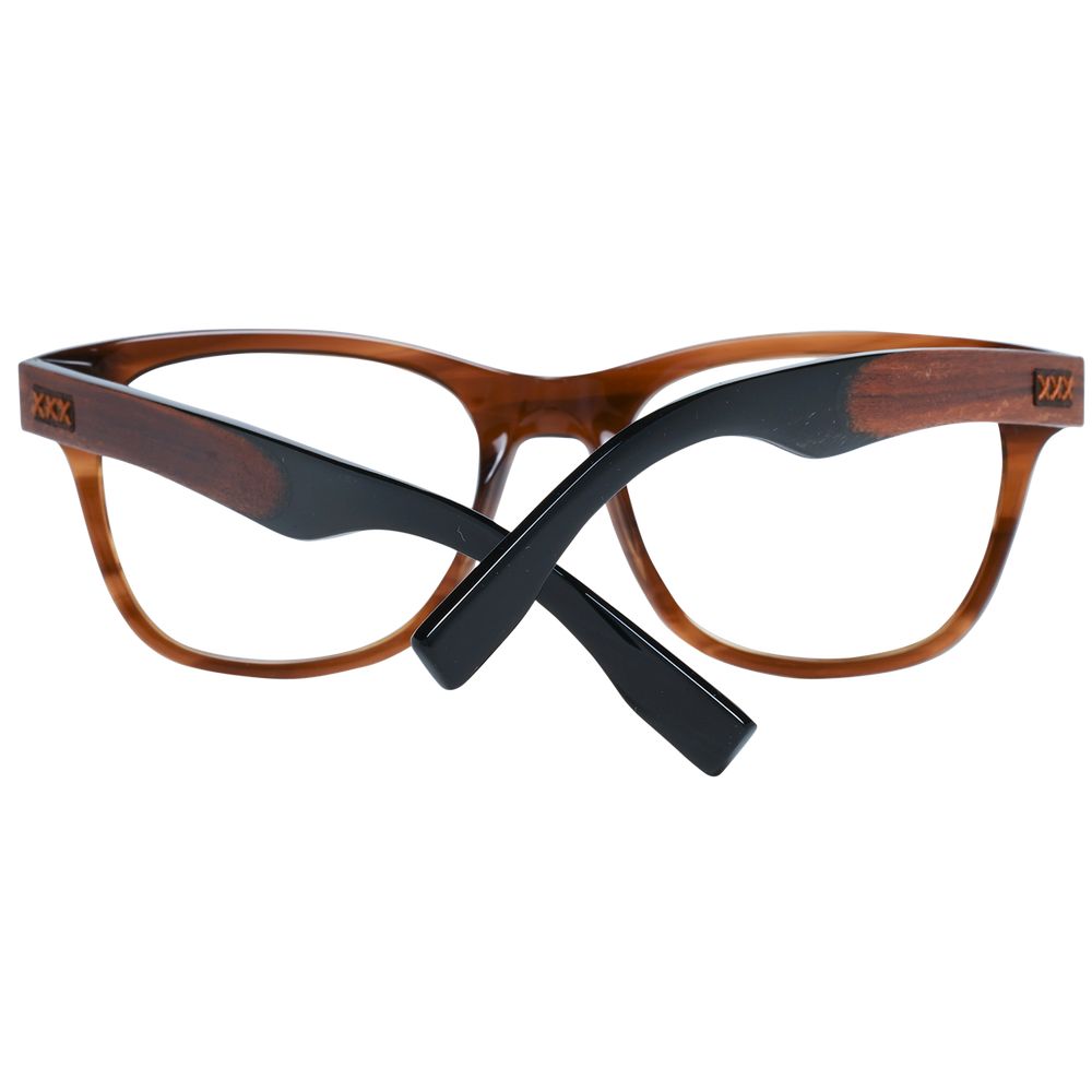 Ermenegildo Zegna Braune Kunststoffbrille (Fassung)