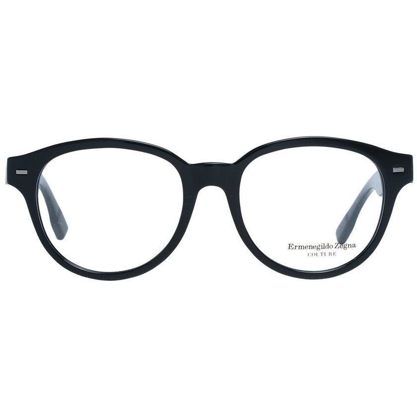 Ermenegildo Zegna Schwarze Kunststoffbrille (Gestell)