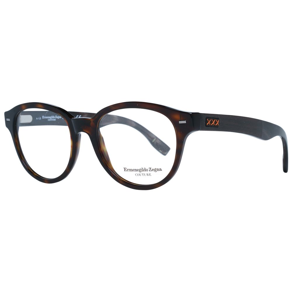 Ermenegildo Zegna Braune Kunststoffbrille (Fassung)