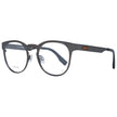 Ermenegildo Zegna Graue Titan-Brillenfassung