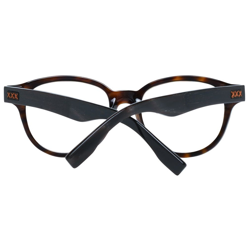 Ermenegildo Zegna Braune Kunststoffbrille (Fassung)