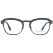 Ermenegildo Zegna Graue Titan-Brillenfassung