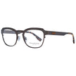 Ermenegildo Zegna Herren Brille in Bronze mit Titansche Rahmen und trapezförmigen Kunststoffgläsern ohne Extras