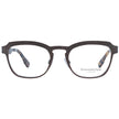 Ermenegildo Zegna Herrenbrille Bronze Titan Vollrand Trapezform mit Kunststoffgläsern ohne Extras