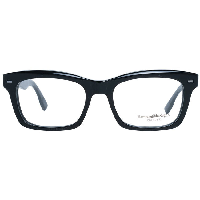 Ermenegildo Zegna Schwarze Kunststoffbrille (Fassung)