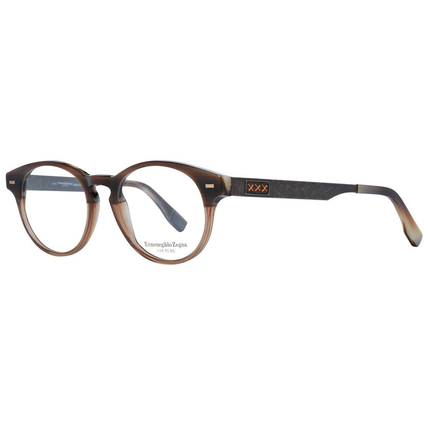 Ermenegildo Zegna Braune Kunststoffbrille (Fassung)