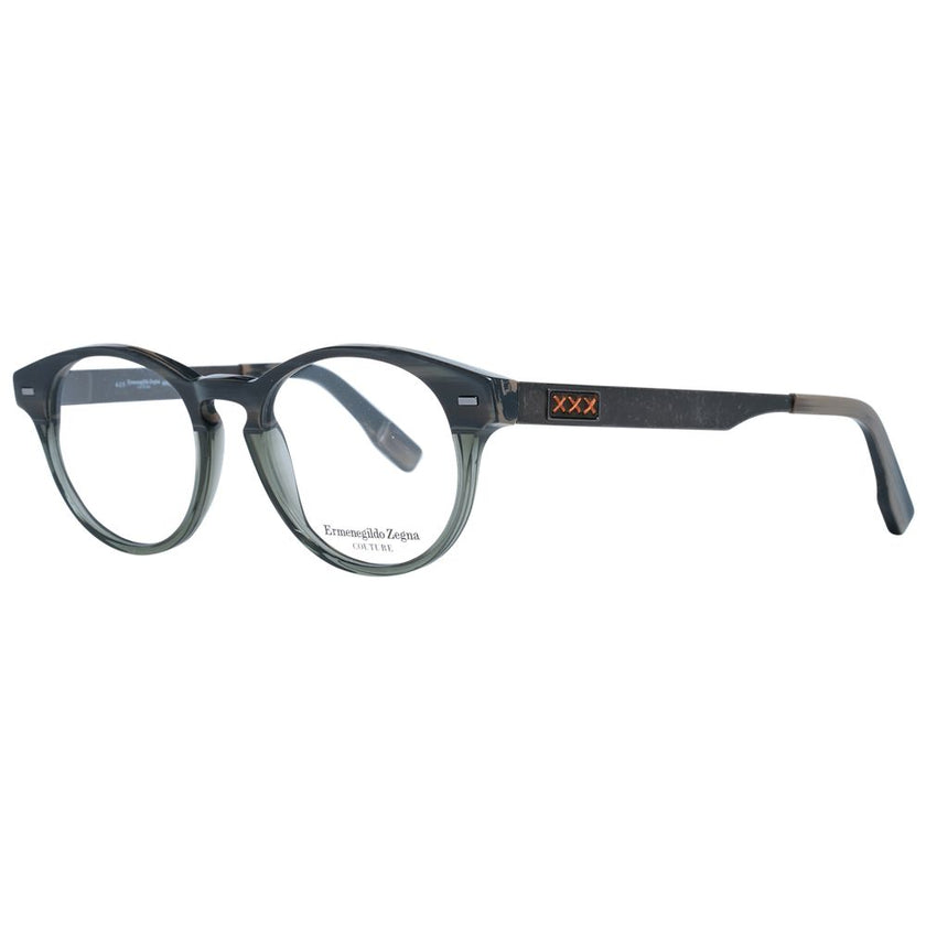 Ermenegildo Zegna Graue Kunststoffbrille (Gestell)