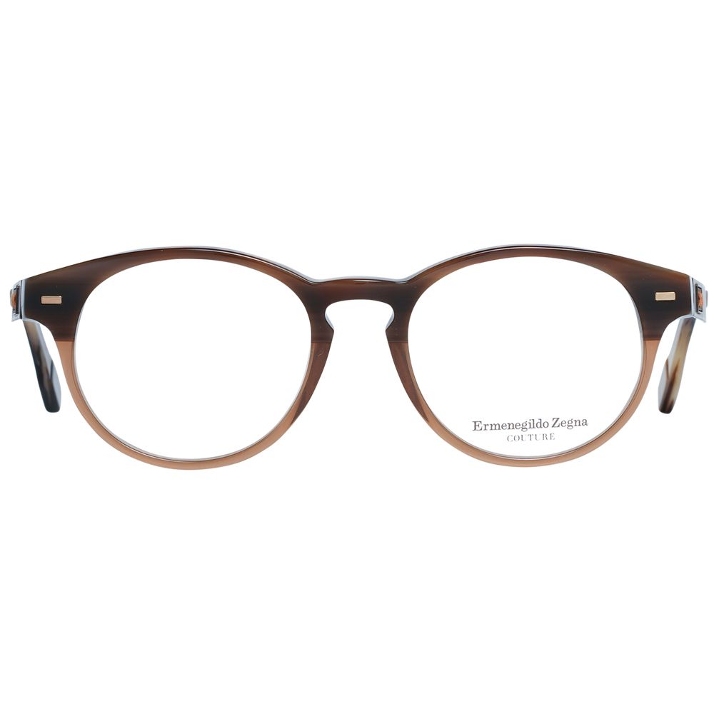 Ermenegildo Zegna Braune Kunststoffbrille (Fassung)