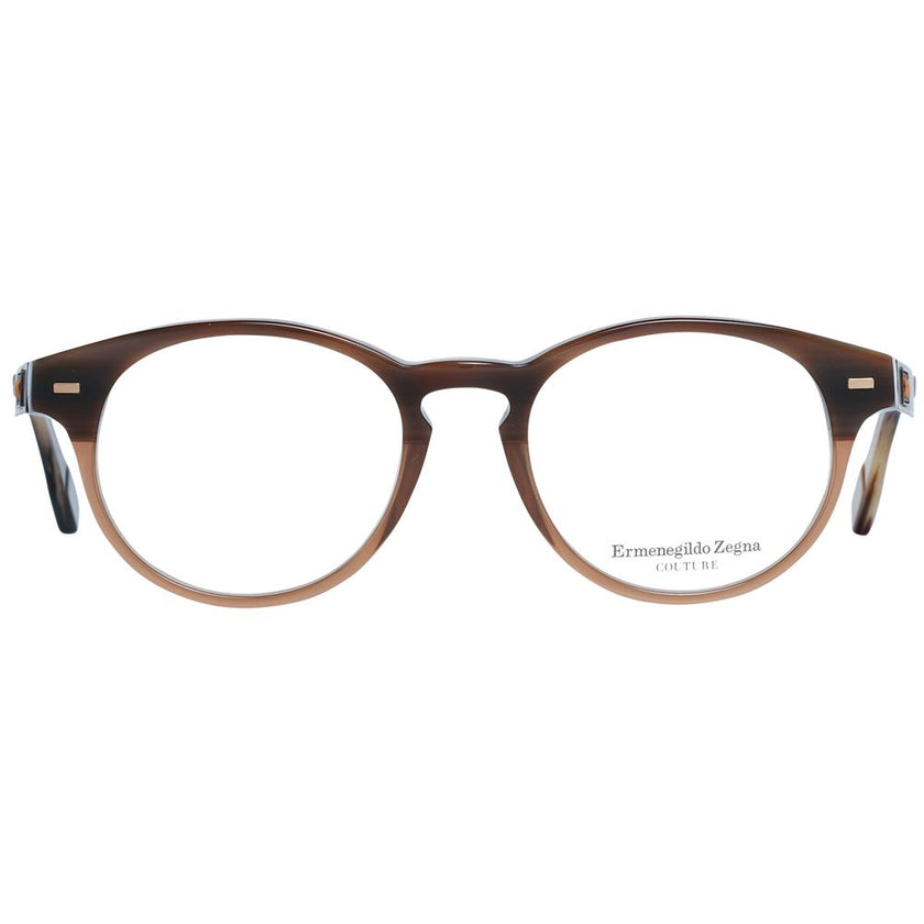 Ermenegildo Zegna Braune Kunststoffbrille (Fassung)