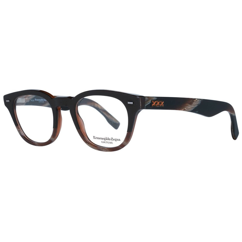 Ermenegildo Zegna Braune Kunststoffbrille (Fassung)