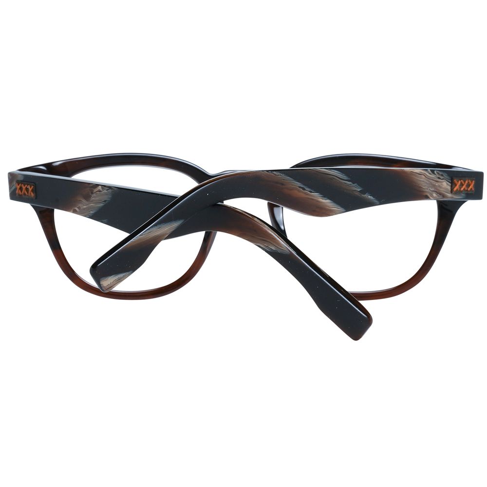 Ermenegildo Zegna Braune Kunststoffbrille (Fassung)