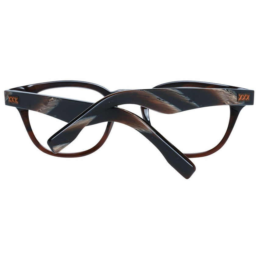Ermenegildo Zegna Braune Kunststoffbrille (Fassung)
