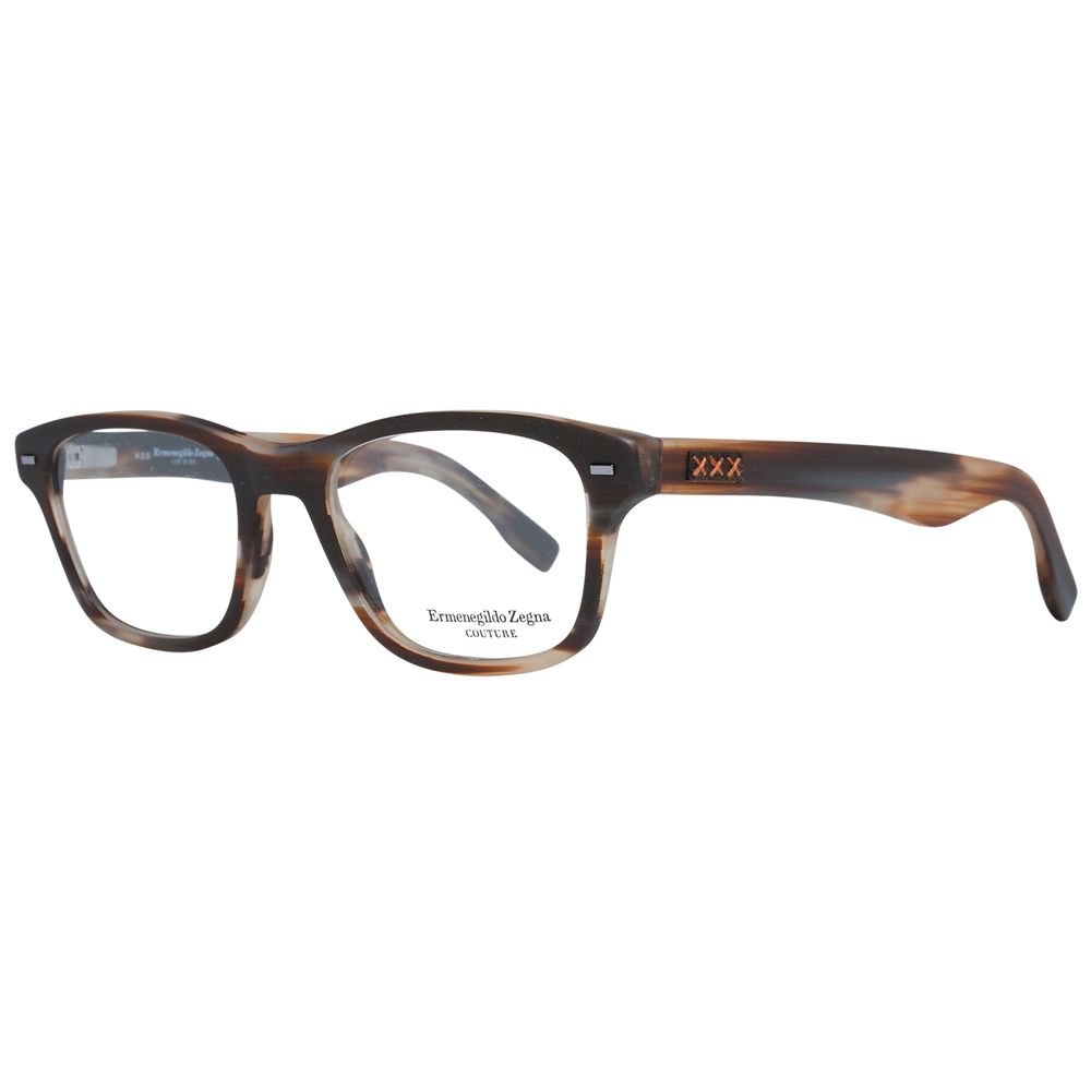 Ermenegildo Zegna Braune Kunststoffbrille (Fassung)
