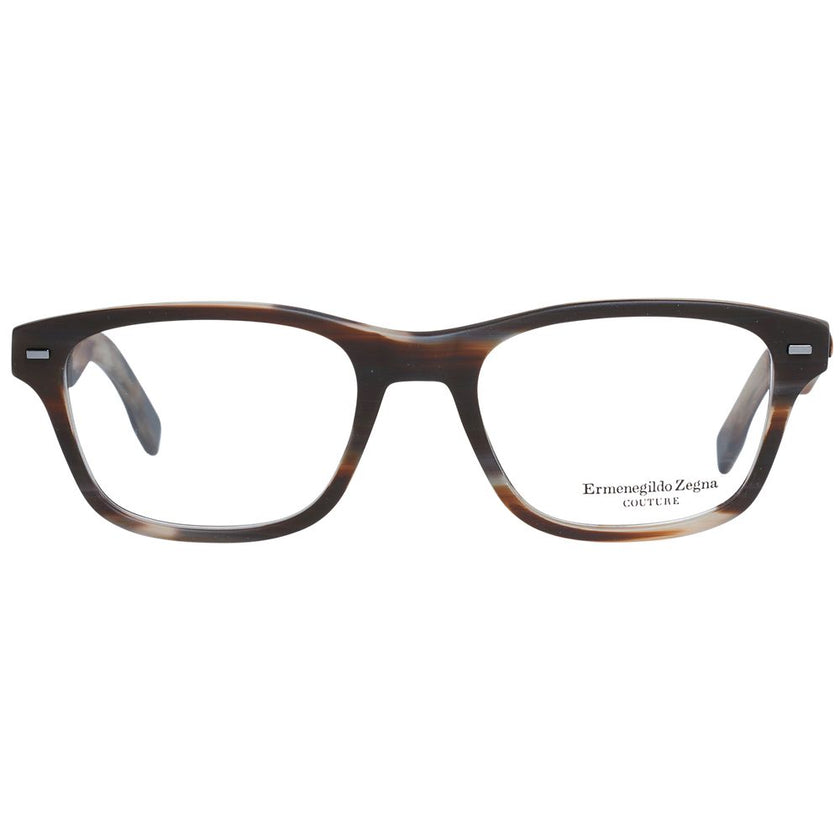 Ermenegildo Zegna Braune Kunststoffbrille (Fassung)