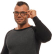 Ermenegildo Zegna Olivgrüne Kunststoffbrille (Fassung)