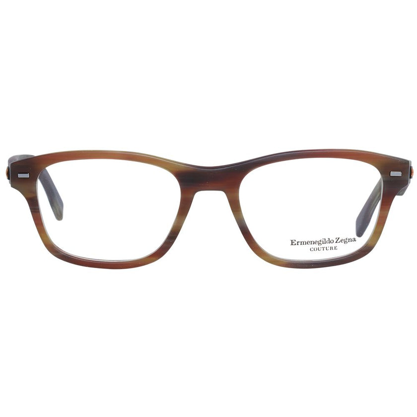Ermenegildo Zegna Braune Kunststoffbrille (Fassung)
