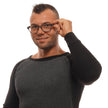 Ermenegildo Zegna Graue Kunststoffbrille (Gestell)