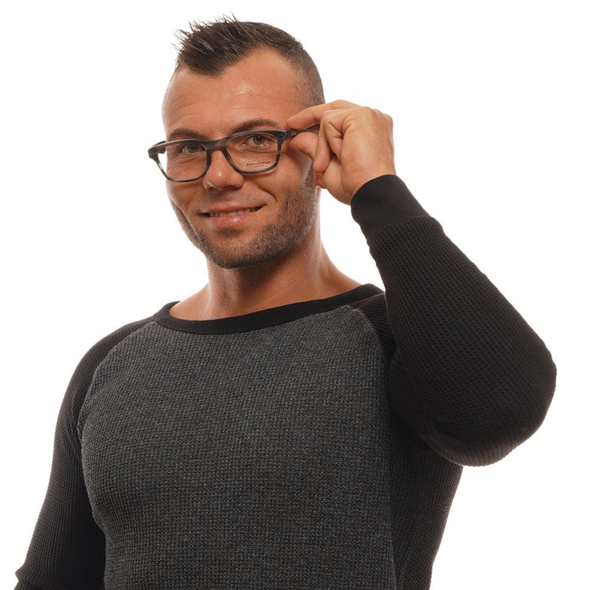 Ermenegildo Zegna Graue Kunststoffbrille (Gestell)