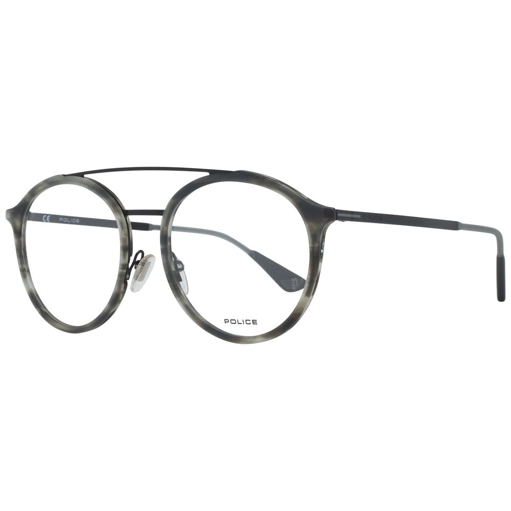 Police Grau-Metallische & Kunststoff-Brille (Gestell)