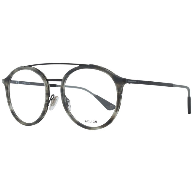 Police Grau-Metallische & Kunststoff-Brille (Gestell)