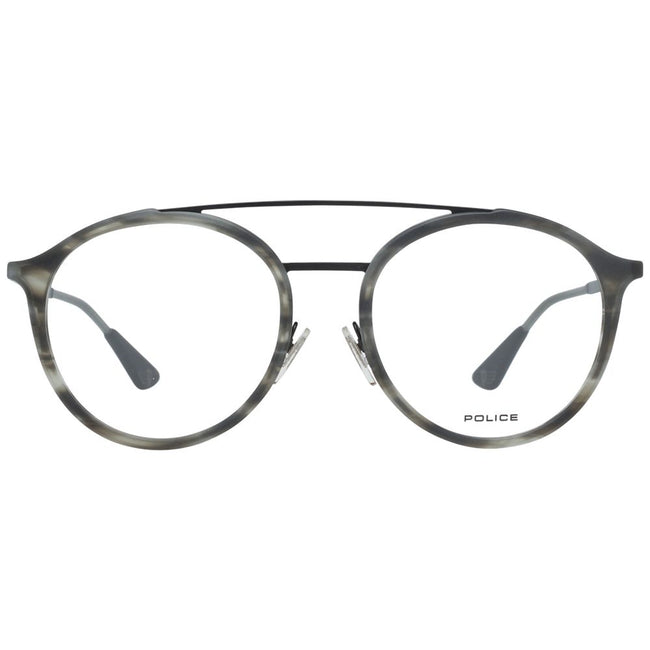 Police Grau-Metallische & Kunststoff-Brille (Gestell)