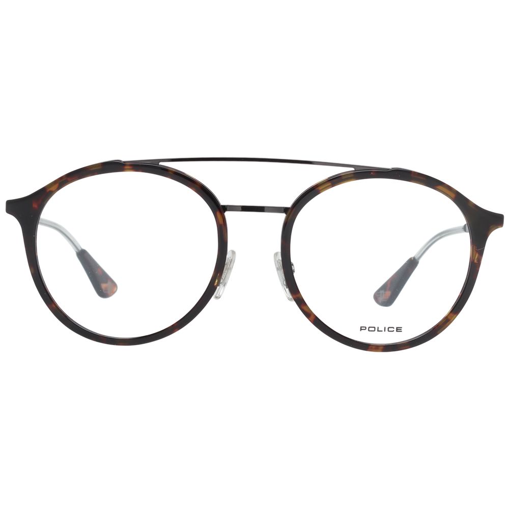 Police Brown Glasses made of Metal & Plastic (Frame)
