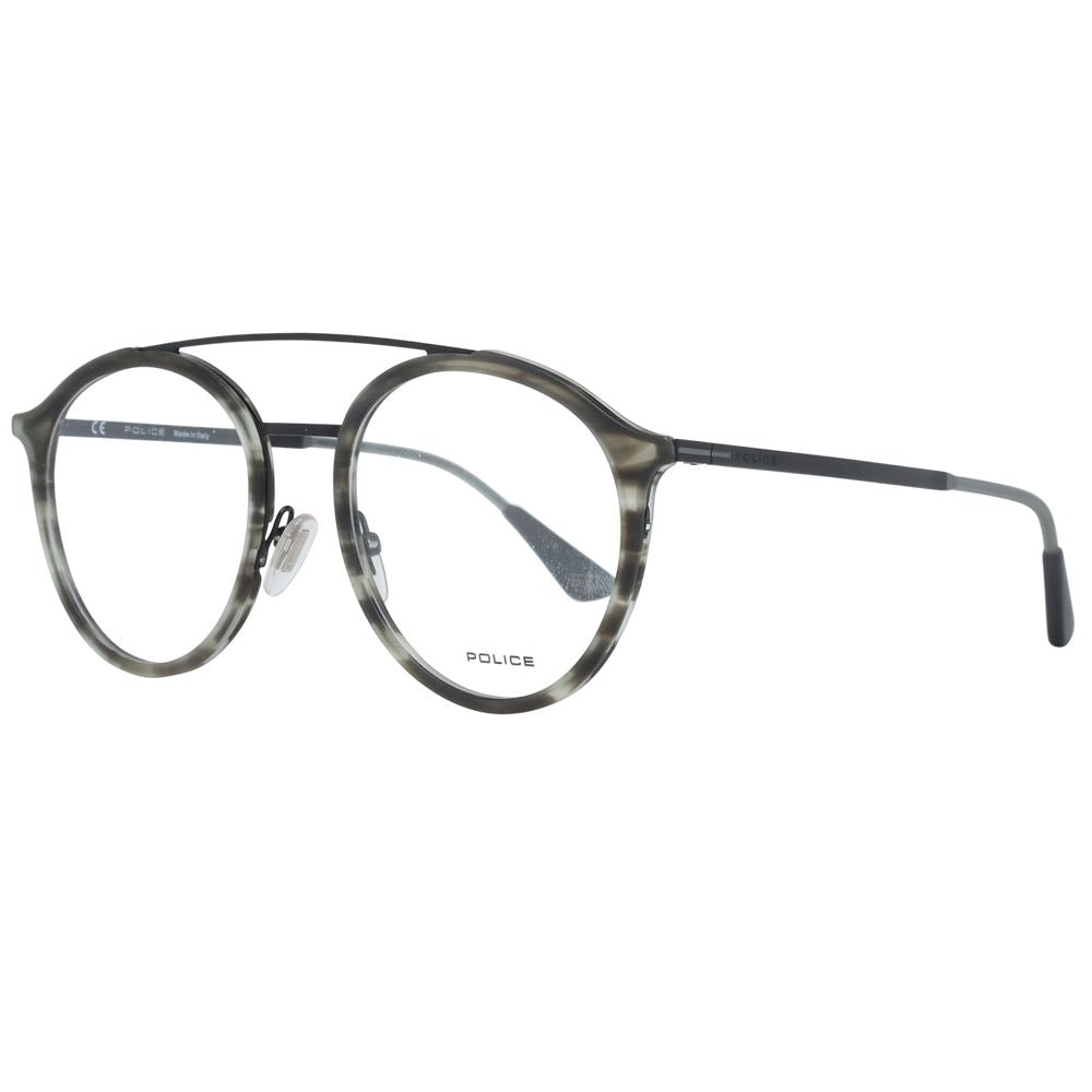 Police Grau-Metallische & Kunststoff-Brille (Gestell)