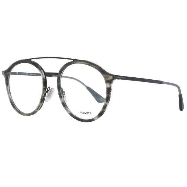 Police Grau-Metallische & Kunststoff-Brille (Gestell)