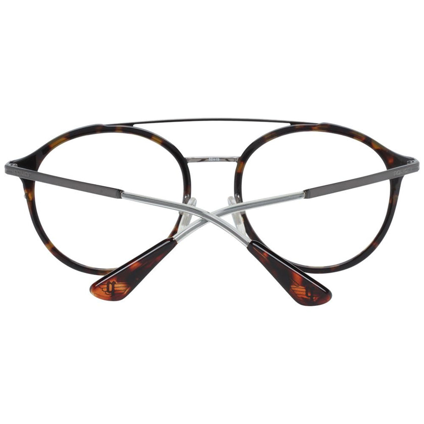 Police Braune Brille aus Metall & Kunststoff (Gestell)